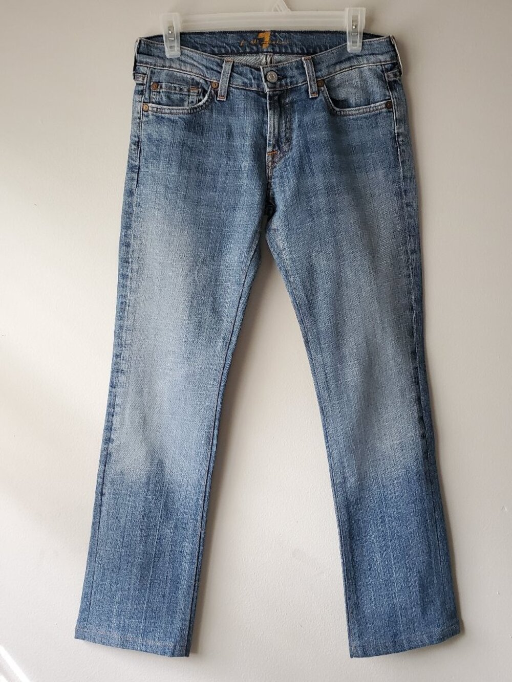 7 For All Mankind Size 28 Jeans Hemmed 29" Inseam
